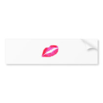 Lovely Lips bumper stickers