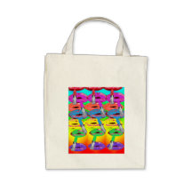 Lovely Lips Tote Bags