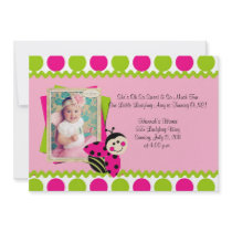 Lovely Little Ladybug Invite