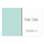 LOVELY MINT CALLING CARD BUSINESS CARD TEMPLATES
