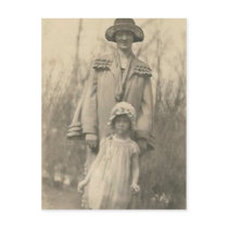 Lovely Mother and daughter postcards