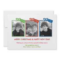 Lovely Packages Holiday Photo Card invitations by berryberrysweet Lovely Packages Holiday Photo Card invitations