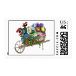 Lovely Parrots stamp