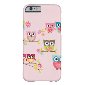 Lovely Pastel Owls - iPhone 6 case