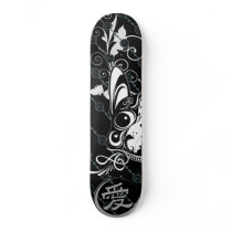 Lovely pattern doggy dog puppy skateboard deck