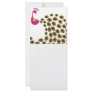 lovely peacock on white custom rack card