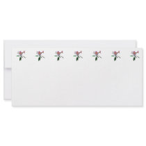 Lovely Pink Asiatic Lilies Personalized Rack Card