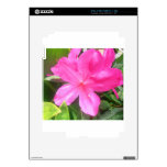 lovely pinkish red flower skins for iPad 2