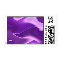 lovely purple stamp