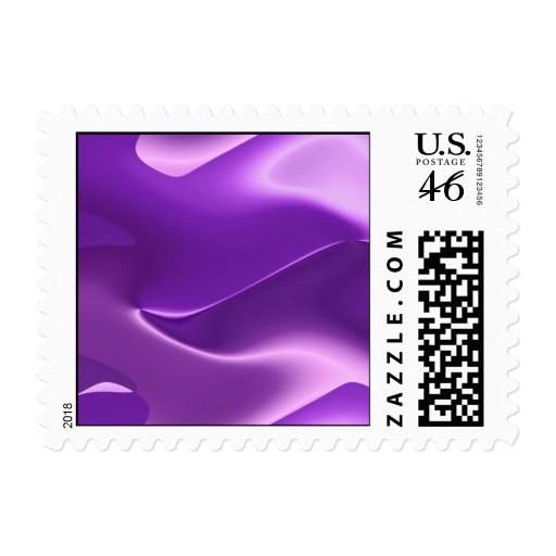 lovely purple stamp
