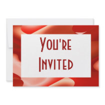 lovely red invitations