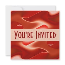 lovely red invitations