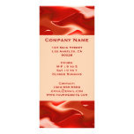 lovely red custom rack cards