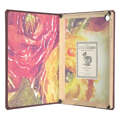 Lovely Red Yellow Ranunculus Flowers Watercolor iPad Air Case