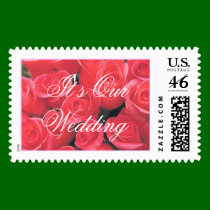 Lovely Roses (1A) It's Our Wedding postage by bridalbydesign Lovely Roses (1A) It's Our Wedding postage