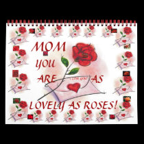 LOVELY ROSES! Calendar