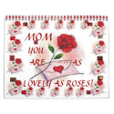 LOVELY ROSES! Calendar