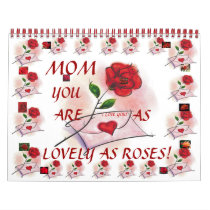 LOVELY ROSES! Calendar by zazzitup LOVELY ROSES! Calendar