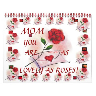 LOVELY ROSES! Calendar by zazzitup