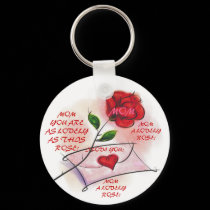 LOVELY ROSES! Key Chain keychains