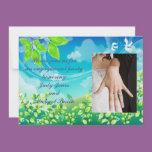 lovely summer engagement party invitation