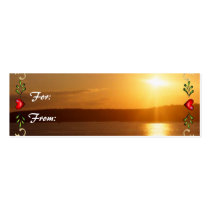 Lovely Sunshine Gift Tag profile cards