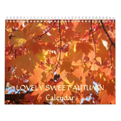 LOVELY SWEET AUTUMN Calendar Holiday Gifts Grandma LOVELY SWEET AUTUMN Calendar Holiday Gifts Grandma