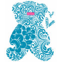 Lovely Tee (blue bear) t-shirts by mellamoorzar Lovely Tee (blue bear) t-shirts