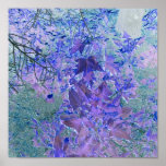 Lovely Tree &amp; Leaves Effects Print