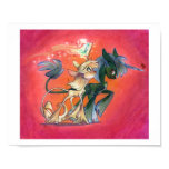Lovely Unicorn Walk posters