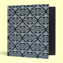 Lovely Vintage Floral Ornament Binder binders
