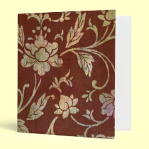 Lovely Vintage Inspired Floral Binder binders