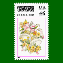 Lovely Wedding Bells (7) One of two styles postage