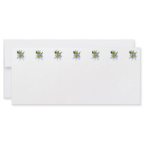 Lovely White Lilies Customized Rack Card