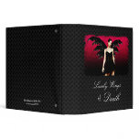 Lovely Wings of Death Gothic Binder
