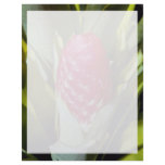 LovelyRed flower, bromeliad quesnelia from French Letterhead Template
