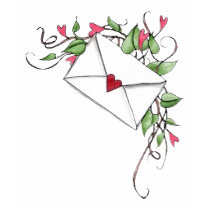 LoveNoteCorner - customizable with your text t-shirts