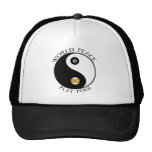 LovePeaceWhite Mesh Hat