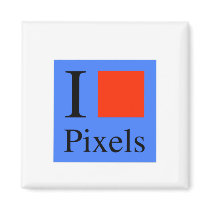 lovepixels blue magnets