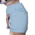 Lover Not A Biter Dog T-Shirt-light blue pet clothing by dtreasures Lover Not A Biter Dog T-Shirt-light blue pet clothing