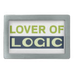 Lover of Logic Belt Buckle belt buckles