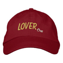 LOVER One - Embroidered Hat embroidered hats