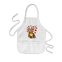 Lover Teddy Baby Apron apron