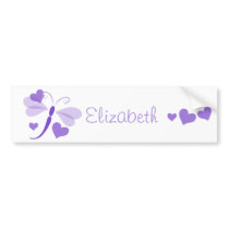 Loverly Dragon Fly Bumper Stickers