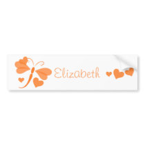 Loverly Dragon Fly bumper stickers by candystore Loverly Dragon Fly bumper stickers