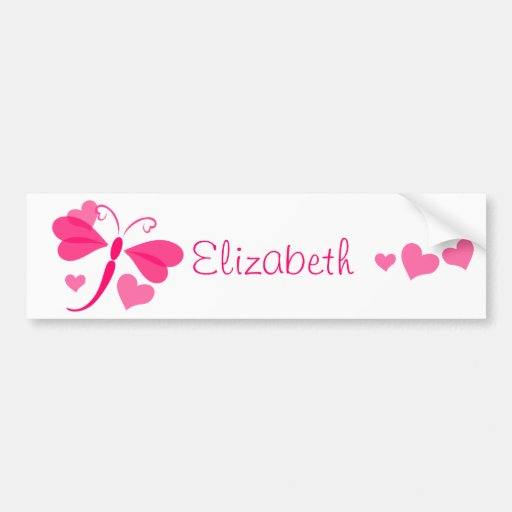 Loverly Dragon Fly Bumper Stickers