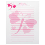 Loverly Dragon Fly Customized Letterhead