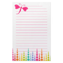 Loverly Dragon Fly stationery