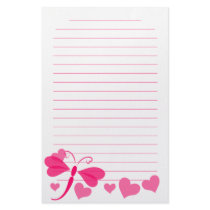 Loverly Dragon Fly stationery