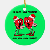 lovers Christmas ornaments
